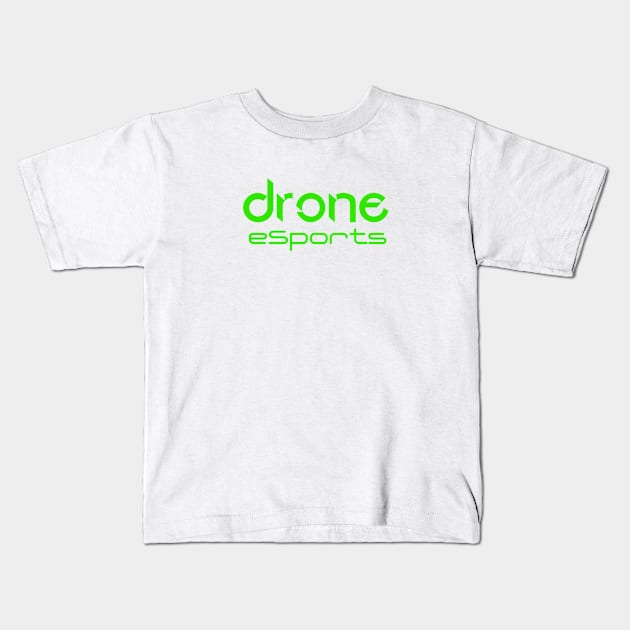 Drone eSports Green Kids T-Shirt by All Systems Go